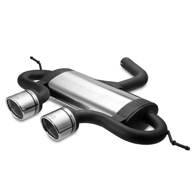 Einddemper VW Golf V 2003-2008 RVS 101mm r32-look ulter