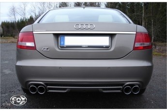 Audi A6 Typ 4F quattro Einddemper rechts/links 63,5mm - 2x76 Typ