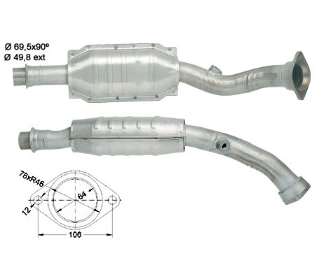 Citroen ZX 2.0i 16V 1998 cc 120 Kw / 163 cv XU10J4RS Magnaflow C