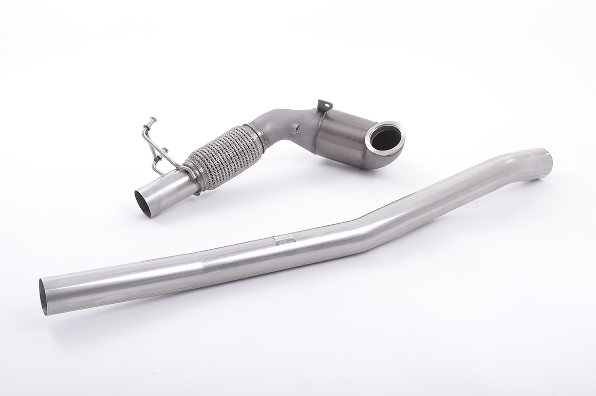 Milltek Cast Downpipe with Race Cat VW Golf MK7.5 R Estate/ Variant 2.0 TSI 300PS Non GPF