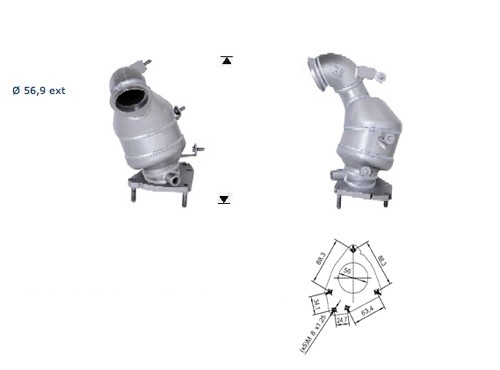 Opel VECTRA 1.9TD CDTI DPF 1910 cc 74 Kw / 101 cv Z19DTL Magnafl