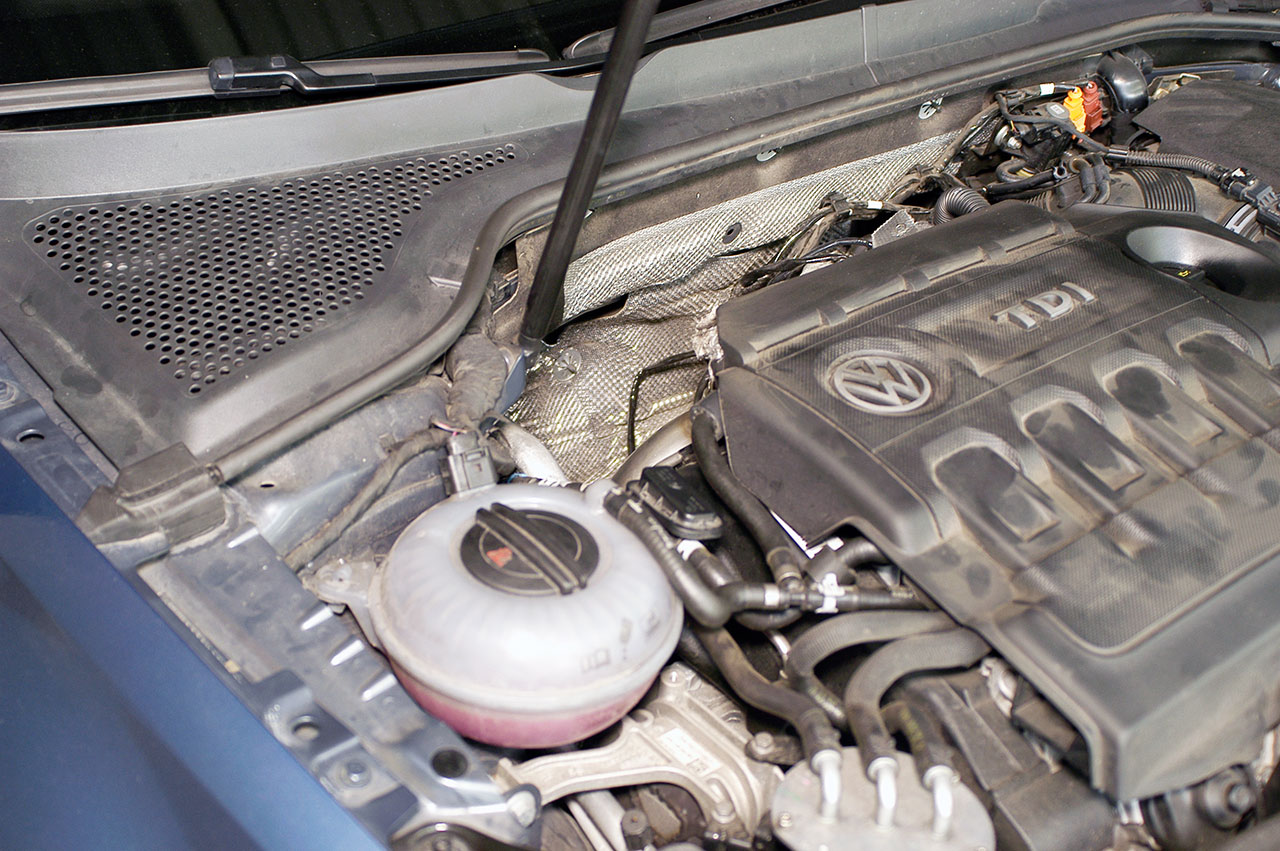 AUDI A3 8VA Sportback 1.6 TDI (105 Hp) 2012 Turbo Downpipe (replaces diesel soot filter) With sensor