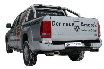 VW Amarok 4x4 Einddemper Uitgang rechts/links - 160x80 Typ 53 re