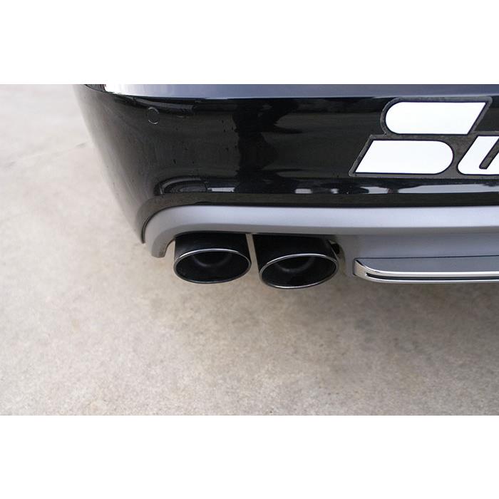 AUDI A6 C7 4G (Sedan + Avant) QUATTRO 3.0 TFSI V6 (310 Hp) 2012 -> 2014 Rear pipe Left 100x75 BLACK