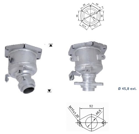 Nissan MICRA 1.4i 16V 1386 cc 65 Kw / 88 cv CGA3DE Magnaflow CAT