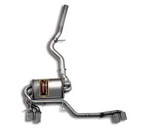 BMW E93 Cabrio 325d-xd / 330d-xd 07 –› Supersprint Rear exhaust 