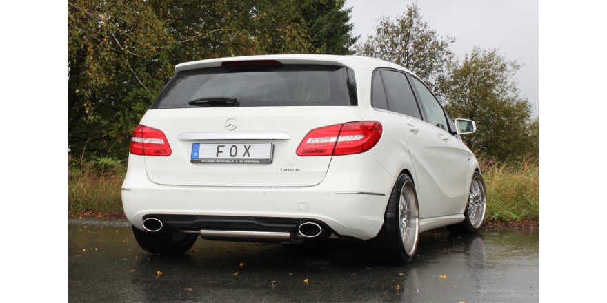 Mercedes B-Klasse - 246 Einddemper dwars Uitgang rechts/links -