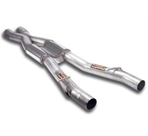 BMW F10 / F11 550i V8 2010 –› Supersprint Centre exhaust + X-Pip