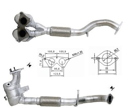 Alfa Romeo 156 1.6i 16V 1598 cc 88 Kw / 120 cv AR32104 Magnaflow