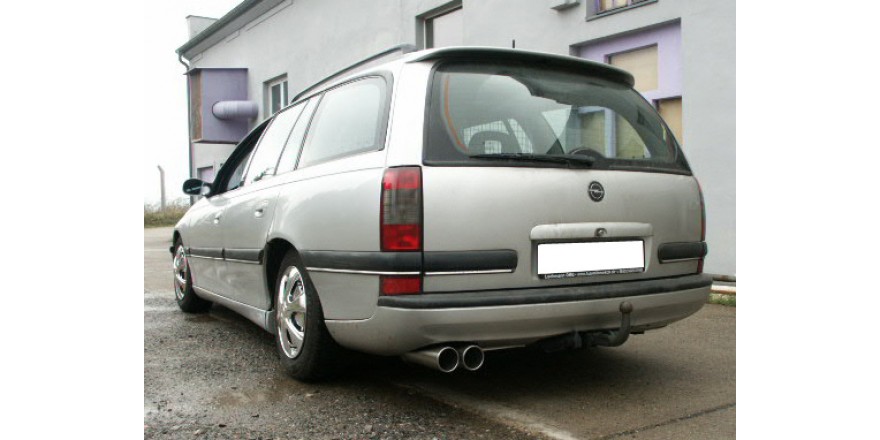Opel Omega B Caravan Einddemper - 2x90 Typ 13 FOX