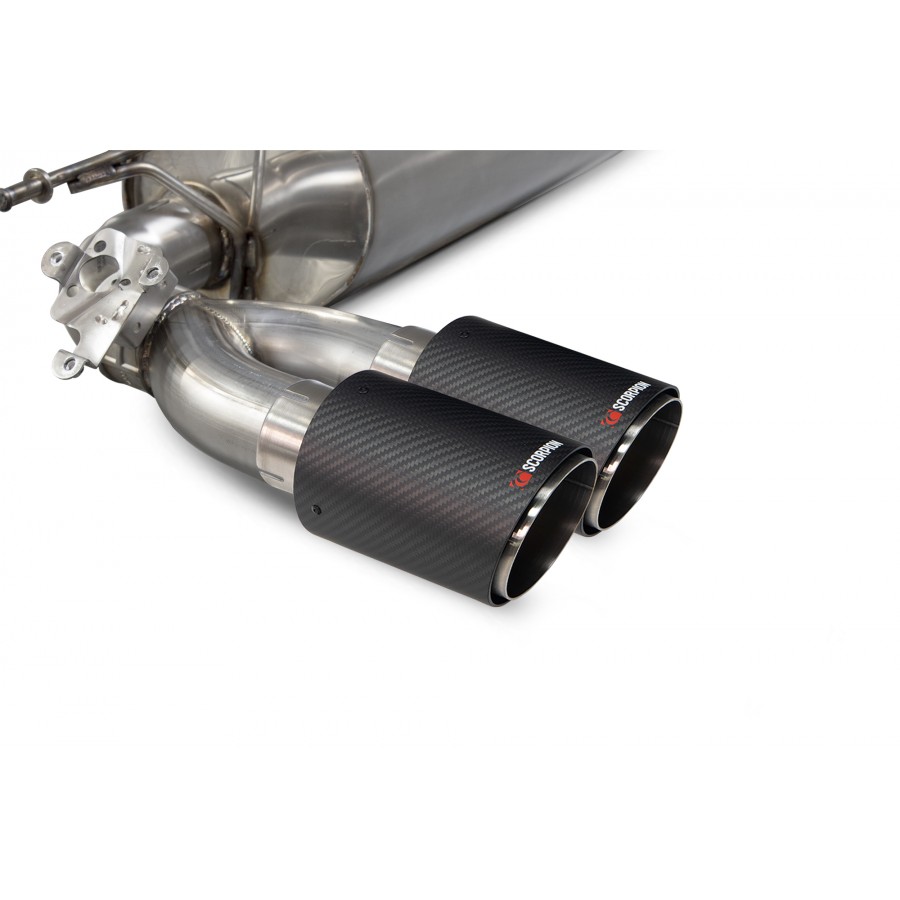 BMW 2 Series F87 M2 Non-GPF Model Cat-back system with electronic valve Scorpion