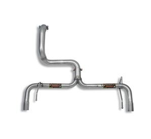 500 ABARTH 1.4T (135 pk) 08 -> Supersprint Rear pipe kit R.- L