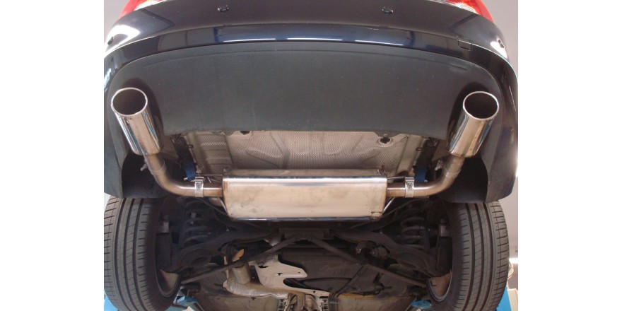 Volvo C70 II - Cabrio Einddemper dwars Uitgang rechts/links - 11