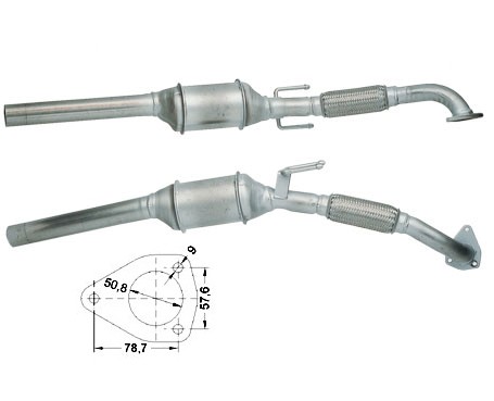 VW GOLF IV 1.9TDi 1896 cc 85 Kw / 115 cv AJM Magnaflow CAT Bouwj