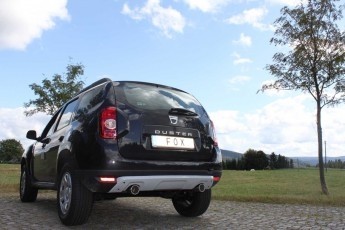 Dacia Duster 4x2 - Frontantrieb Einddemper Uitgang - 1x90 Typ 12