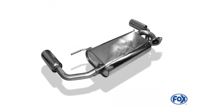Mazda MX5 Typ NB Einddemper Uitgang rechts/links - 1x90 Typ 13 r
