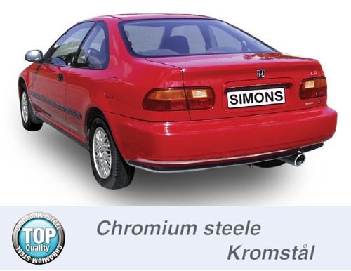 Simons Einddemper Honda Civic V/VI 1991-1999