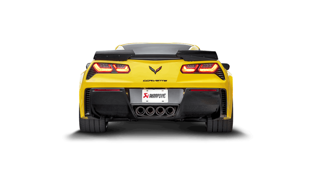 Akrapovic Chevrolet Corvette Stingray (C7) Slip On Titanium Uitlaat Systeem