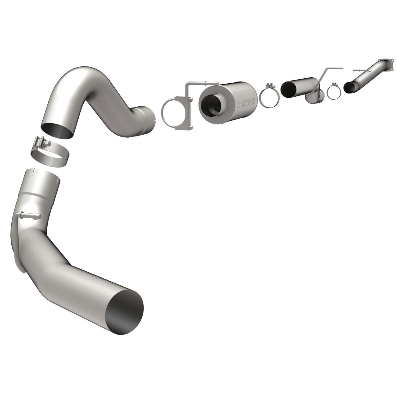 Chevrolet Cat-Back 01-07 Chevy Duramax 6.6L Magnaflow Cat-Back