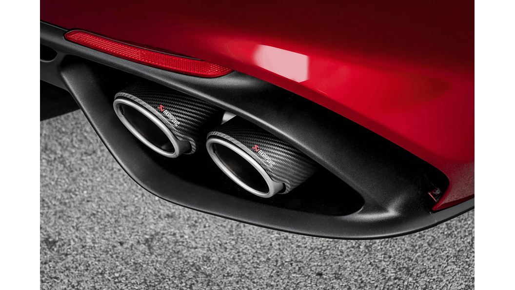 Akrapovic Alfa Romeo Giulia Quadrifoglio Titanium Link Pipe + “Evolution Line” Uitlaat Systeem