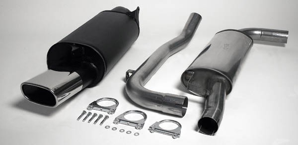 Simons Uitlaatsysteem af kat. Volvo S40 1996-2000