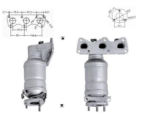 Seat IBIZA 1.2i 12V 1198 cc 44 Kw / 60 cv BBM Magnaflow CAT Bouw