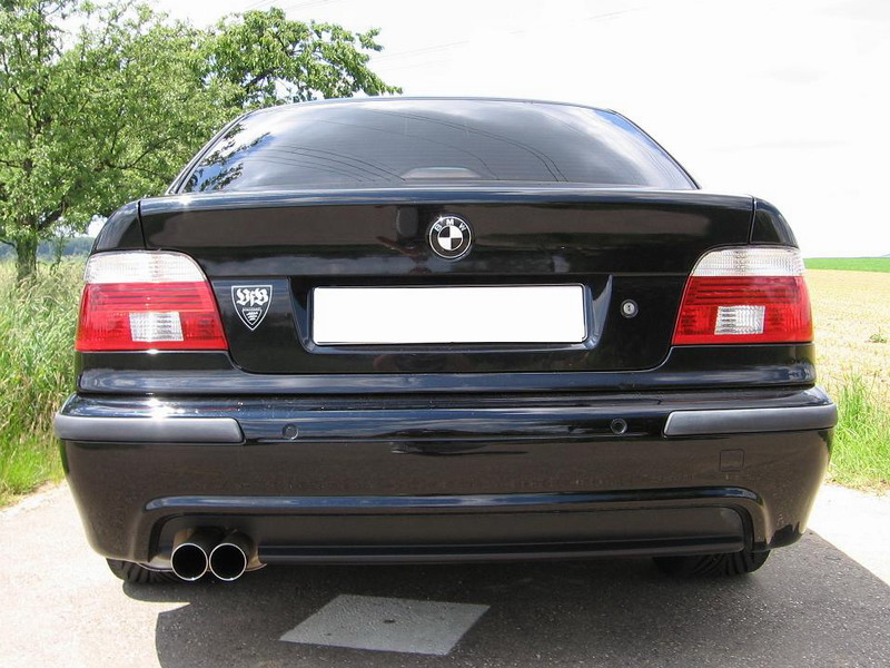 Rear Muffler Bmw 5 Series Sedan Exhaust Systems