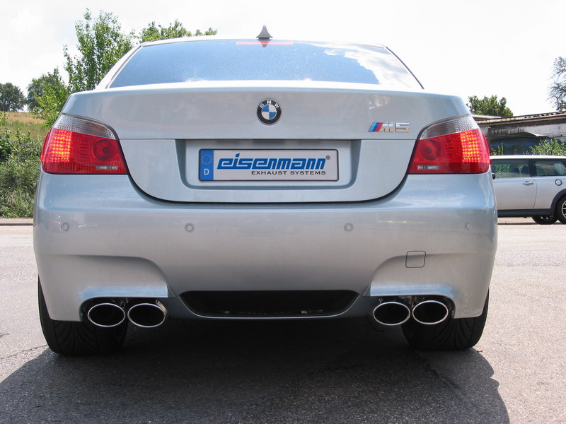 Rear Muffler BMW M 5 Series Sedan Exhaust Systems