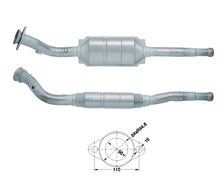 Volvo 850 1984 cc 105 Kw / 143 cv B5204F Magnaflow CAT Bouwjaar: