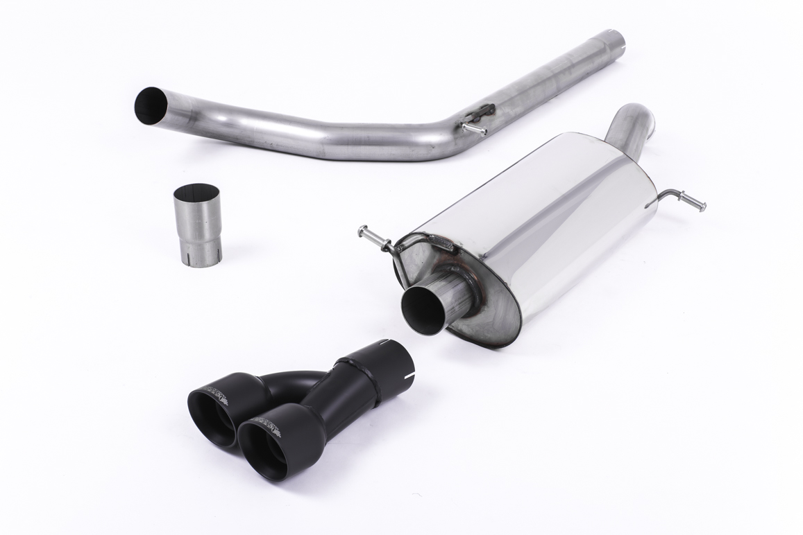 Volkswagen Polo R WRC CAT-BACK Cerakote Black Tips