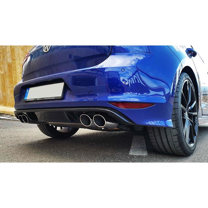 AUDI A3 8V QUATTRO 1.8 TFSi (180 Hp) 2013 -> 2015 Endpipe kit 100x75 Right + 100x75 Left