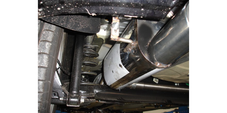 Opel Corsa D Einddemper Uitgang rechts/links - 1x90 Typ 13 recht
