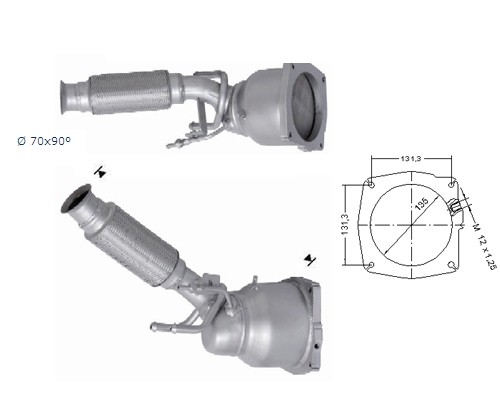 Citroen C4 PICASSO 2.0TD HDI DPF 1997 cc 100 Kw / 136 cv DW10BTE