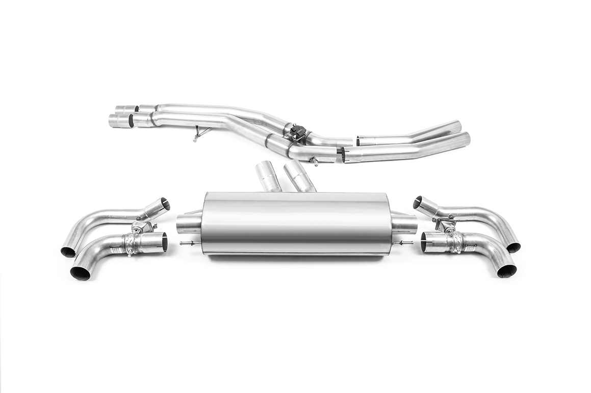 Audi RSQ8 4.0 V8 Bi-Turbo Front Pipe-back EC Approved - No Cutting Required - Fits with OE Trims