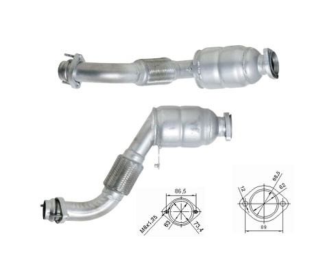 Opel OMEGA B 2.5TD DTI 2497 cc 110 Kw / 150 cv Y2.5DT Magnaflow