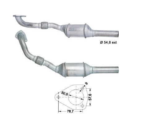 Seat TOLEDO 1.9TD 1896 cc 81 Kw / 110 cv AFN Magnaflow CAT Bouwj