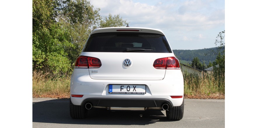 VW Golf VI TSI 1,8l/ GTI/ GTD Einddemper Uitgang rechts/links -