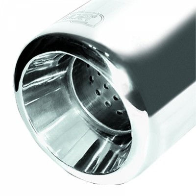 Einddemper VW Golf III 1993-1997 RVS eindstuk 100mm rond ulter