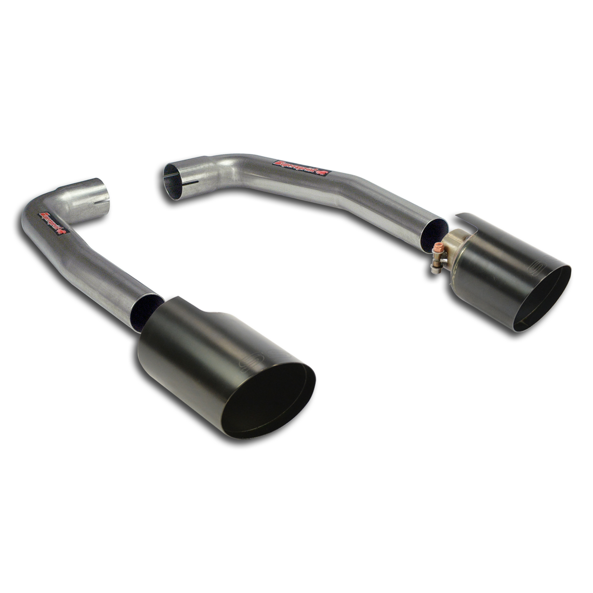 ALFA ROMEO GIULIETTA 2.0 JTDm (175 Hp) 2011 Endpipe kit "Race" Black Right O100 - Left O100