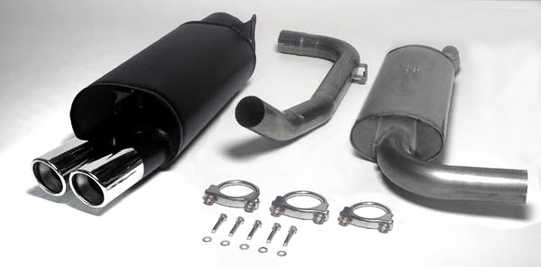 Simons Uitlaatsysteem af kat. Volvo S40 1996-2000