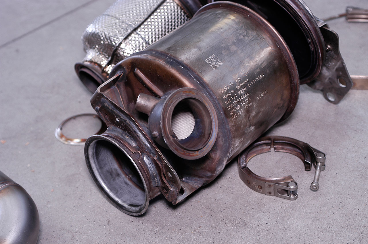 AUDI A3 8V 1.6 TDI (105 Hp) 2012 -> 2014 Turbo Downpipe (replaces diesel soot filter) With sensor bu