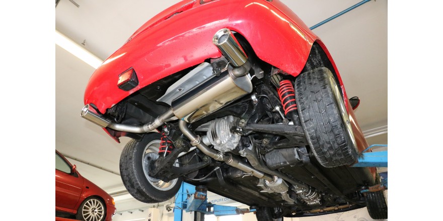 Mazda MX5 Typ NA Einddemper Uitgang rechts/links - 1x90 Typ 13 r