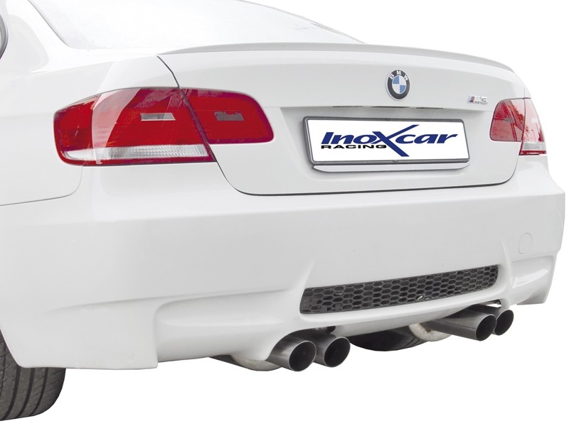 Volledig RVS links/rechts einddemper BMW 3-Serie E92 M3 Coupe 4.