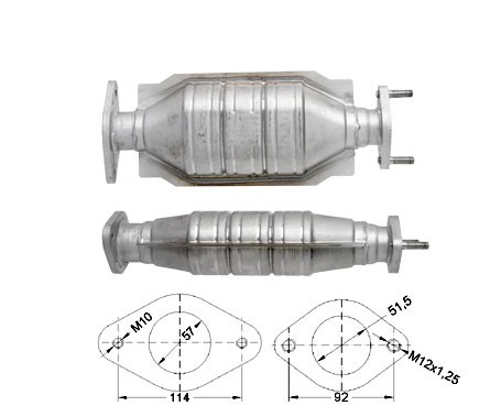 Mitsubishi CARISMA 1.9TD 1870 cc 66 Kw / 90 cv F8QT Magnaflow CA