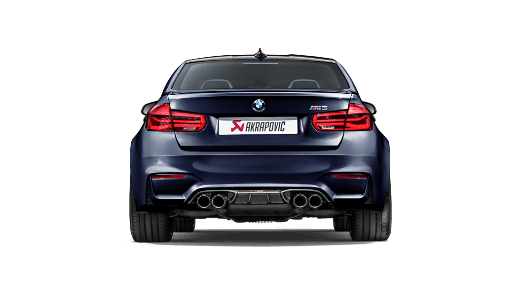 Akrapovic BMW M3 (F80) M4 (F82) Carbon Diffuser – Gloss