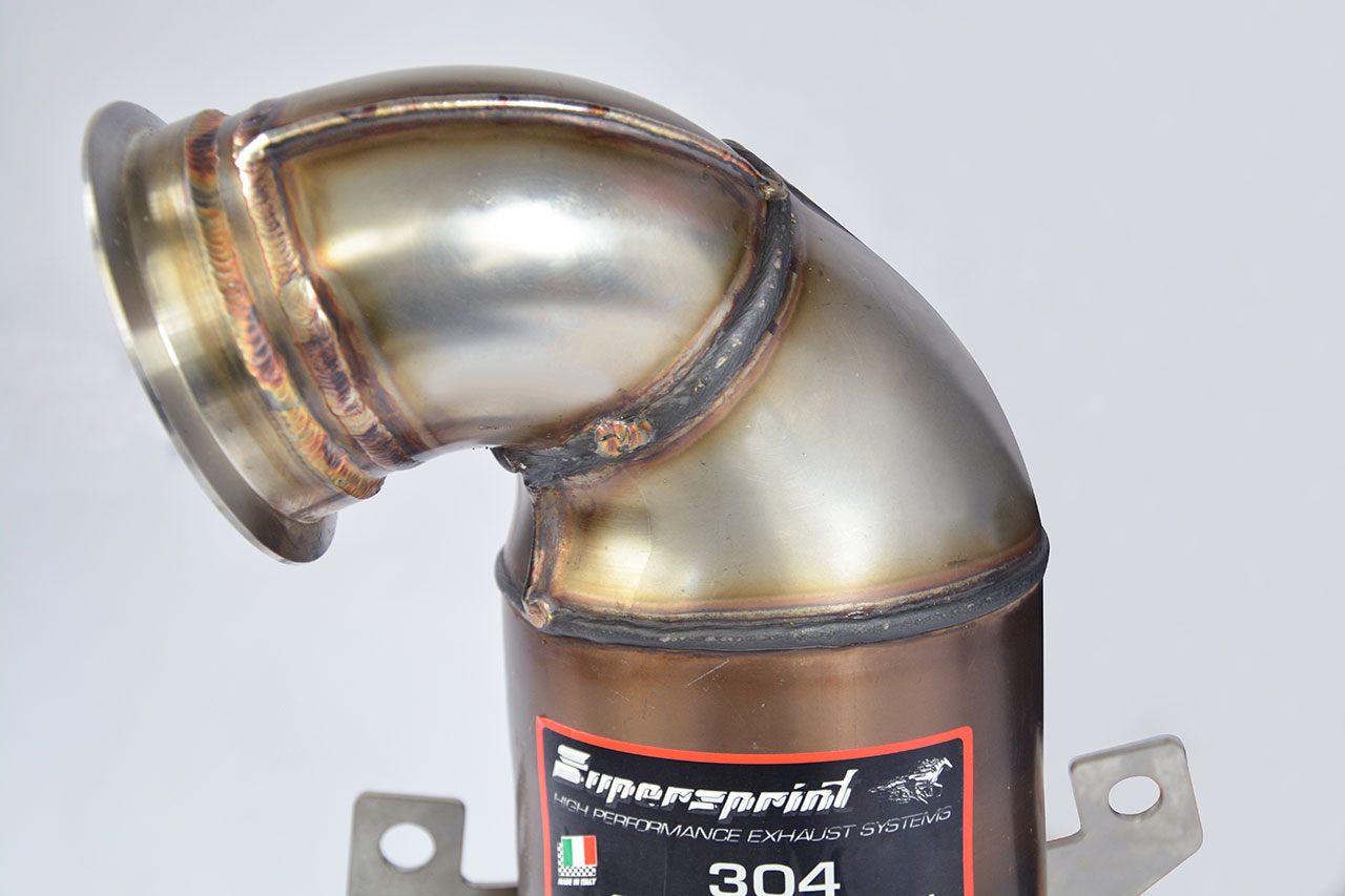 AUDI A3 8VA Sportback 1.8 TFSI (180 Hp) 2013 -> 2015 Turbo downpipe kit + Metallic catalytic convert