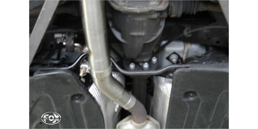 Mercedes CLK Typ 209 Verbindingsbuis voor Einddemper voor 55,5mm