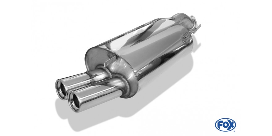 Volvo V40/ S40 Einddemper - 2x80 Typ 13 FOX