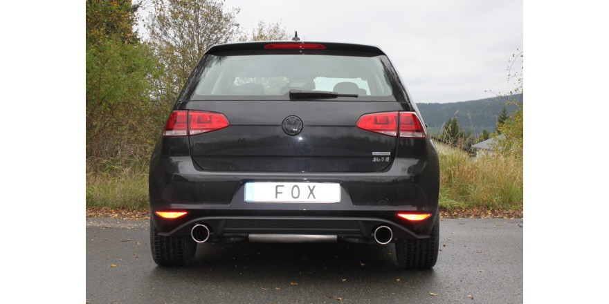 VW Golf VII - 1,2l - GTI-Optik Einddemper rechts/links - 1x100 T