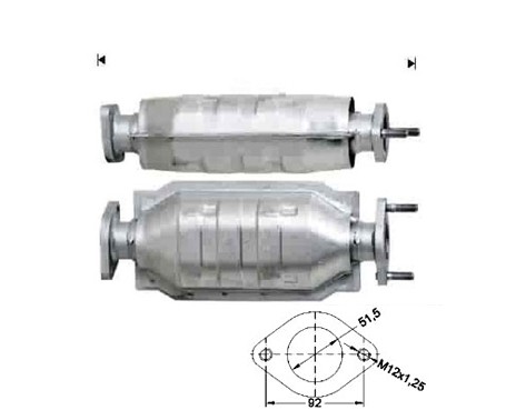 Mitsubishi SPACE STAR 1.3i 1299 cc 60 Kw / 82 cv 4G13 Magnaflow 